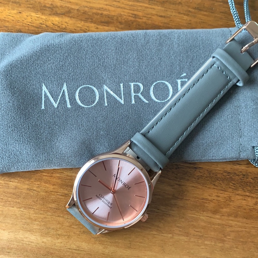 Brand New Monroé Water Resistant Watch